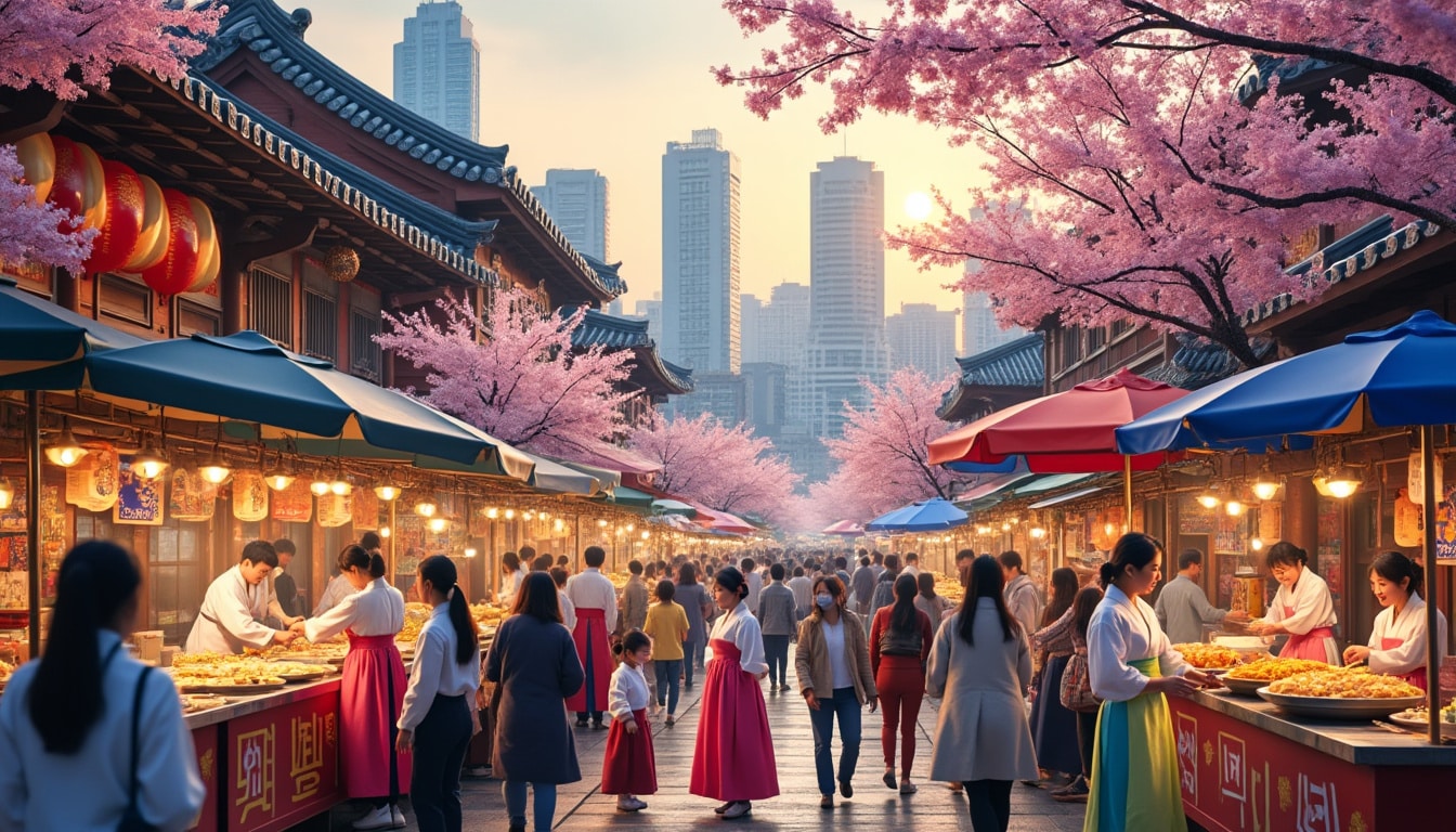 explore the vibrant culture and local life of seoul, where tradition meets modernity. discover bustling markets, delicious street food, and the rich history that shapes this dynamic city. experience the warmth of local communities and the unique customs that make seoul a must-visit destination.