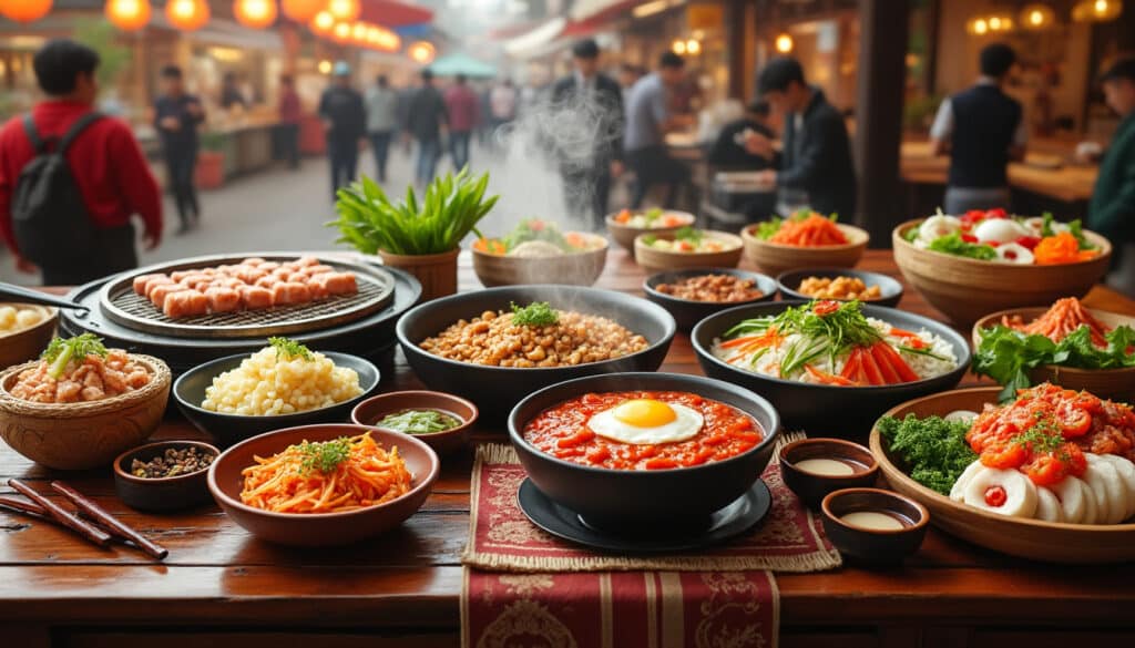 explore the rich culinary landscape of seoul with our guide to famous foods. from mouthwatering korean barbecue to savory street snacks, discover the must-try dishes that define the vibrant food culture of south korea's capital.