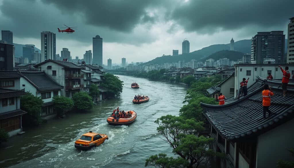 explore the challenges posed by flooding and other natural risks in seoul. understand the city's vulnerability to climate events and discover the measures being taken to mitigate these risks and enhance urban resilience.