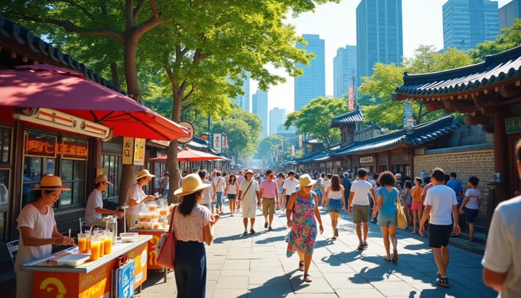 explore the scorching summer heat in seoul, where vibrant city life meets soaring temperatures. discover tips to stay cool, the best indoor attractions, and ways to enjoy seoul's sunny days while beating the heat.