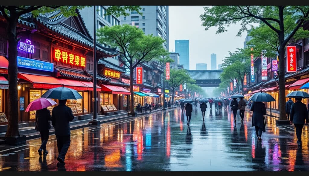discover the patterns of rain and precipitation in seoul, exploring the city's climate, seasonal rainfall trends, and the impact of weather on daily life. stay informed about what to expect when visiting this vibrant capital.