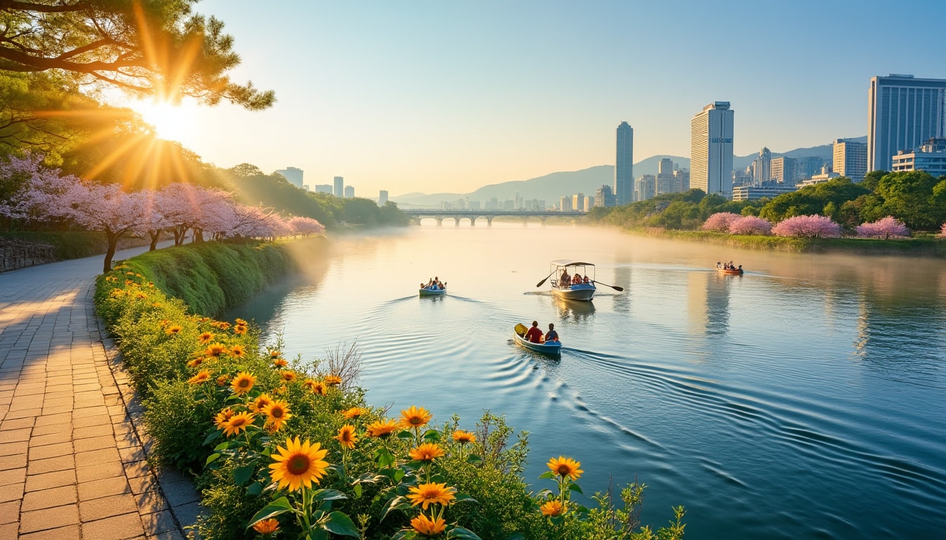 explore the serene rivers and tranquil waterways surrounding seoul, a vibrant city where nature meets urban life. discover hidden gems, picturesque views, and the rich biodiversity of water bodies that offer a perfect escape from the city's hustle and bustle.