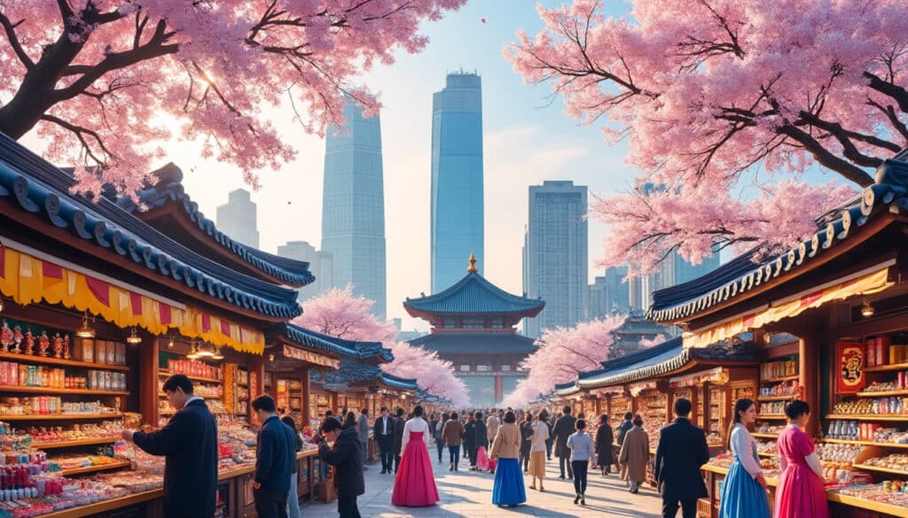 explore the vibrant streets of seoul for unforgettable souvenirs and unique shopping experiences. discover local crafts, trendy fashion, and authentic korean products that will enrich your travel memories and make perfect gifts.