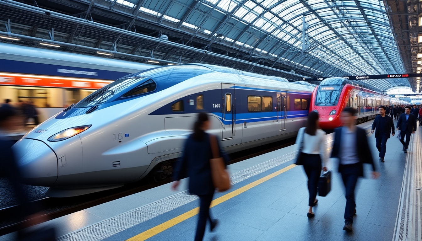 discover the convenience and efficiency of train travel in seoul, exploring the city's extensive network of stations, top tips for navigating the system, and the rich cultural experiences awaiting you at each destination.