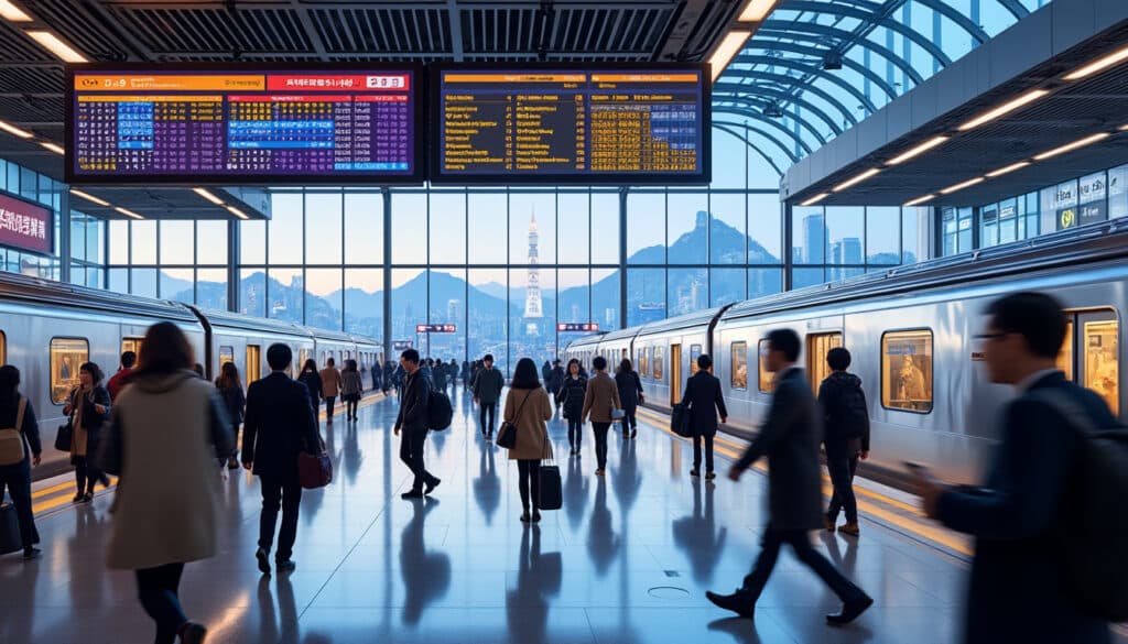 discover the convenience and efficiency of train travel in seoul. explore the bustling train stations, learn about the city's extensive rail network, and find tips for navigating the city like a local. experience the best of seoul's transport system and enjoy seamless connections to attractions and neighborhoods.
