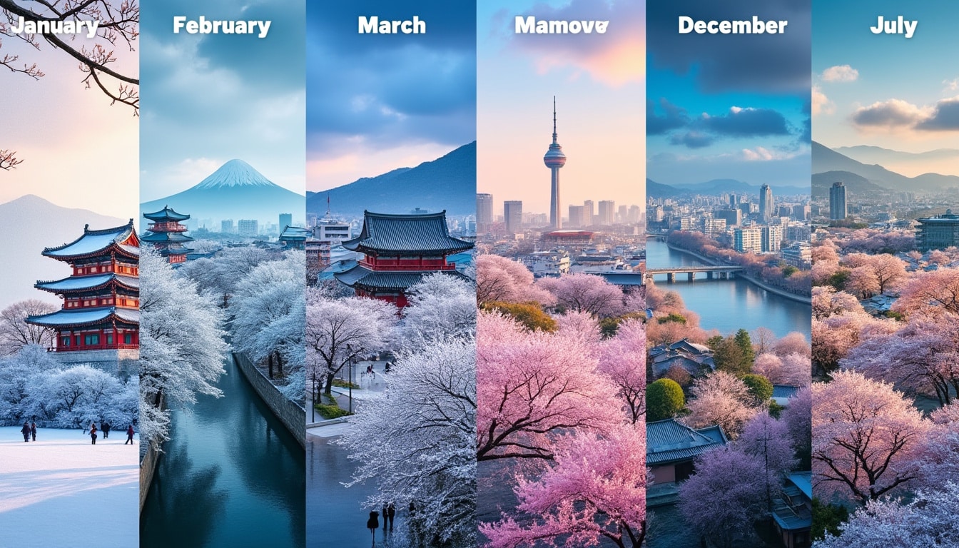 discover the monthly weather patterns in seoul, from chilly winters to vibrant summers. get insights on temperatures, precipitation, and the best times to visit, ensuring you plan your trip with ease.