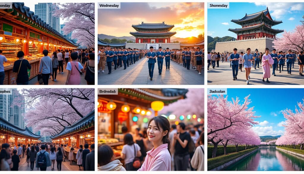 discover the ultimate guide to exploring seoul with our weekly itinerary. from vibrant markets to serene parks, each day offers unique experiences that showcase the best of the city. plan your perfect week in seoul and uncover hidden gems along the way!